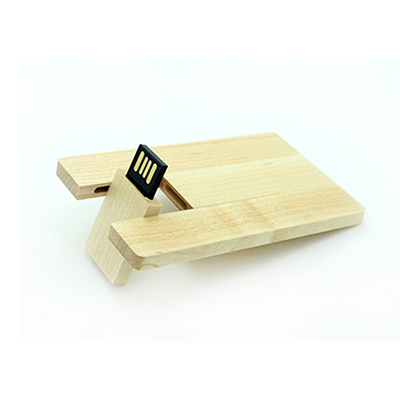 Wooden USB Flash Drive Card