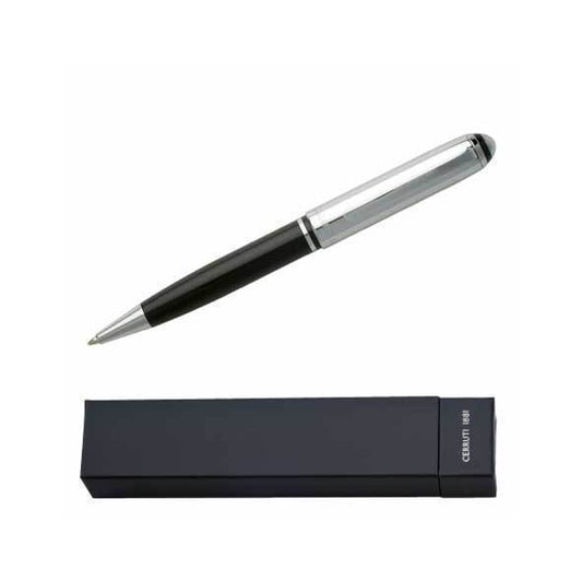 CERRUTI 1881 Miles Black Ballpoint Pen Executive Corporate Gifts Singapore