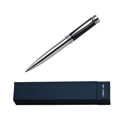 CERRUTI 1881 Zoom Black Ballpoint Pen Executive Corporate Gifts Singapore