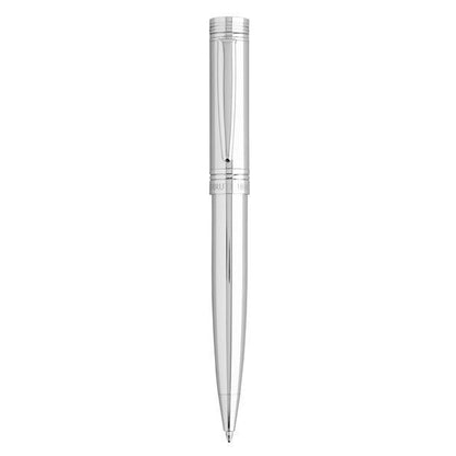 CERRUTI 1881 Zoom Silver Ballpoint Pen Executive Corporate Gifts Singapore