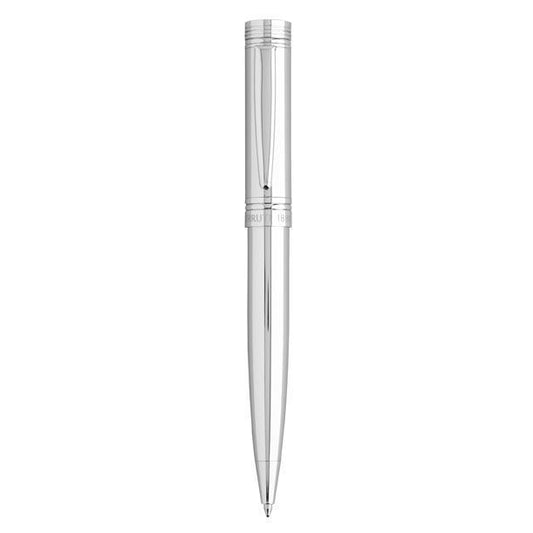 CERRUTI 1881 Zoom Silver Ballpoint Pen Executive Corporate Gifts Singapore