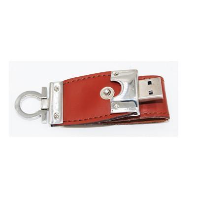 Clasp Leather USB Drive Executive Corporate Gifts Singapore