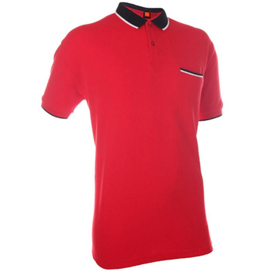 Classic Cotton Polo T-shirt with Reverse Colour Collar Executive Corporate Gifts Singapore