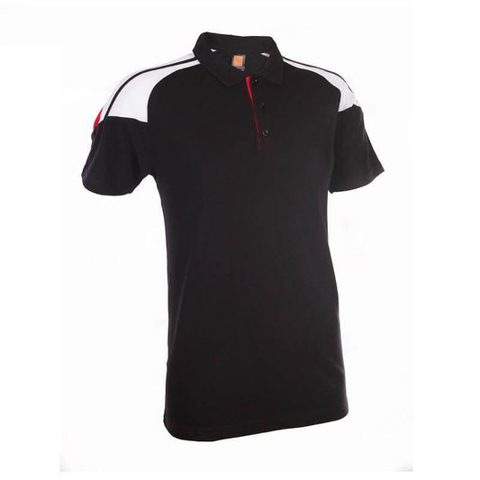 Classic Honeycomb Polo T-shirt with Shoulder Accents Executive Corporate Gifts Singapore