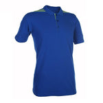 Classic Honeycomb Polo T-shirt with shoulder Striped Accents | AbrandZ Corporate Gifts