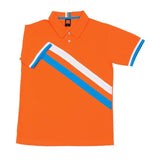 Classic Honeycomb Striped Polo T-shirt | AbrandZ Corporate Gifts