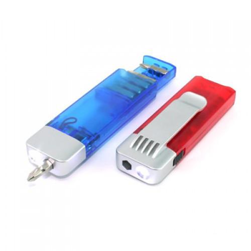 Compact Tool Kit with Torch (Red & Blue) Executive Corporate Gifts Singapore