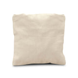 Cotton Mesh Foldaway Tote Bag - Small in natural, unbleached cotton fabric, showcasing its compact design.