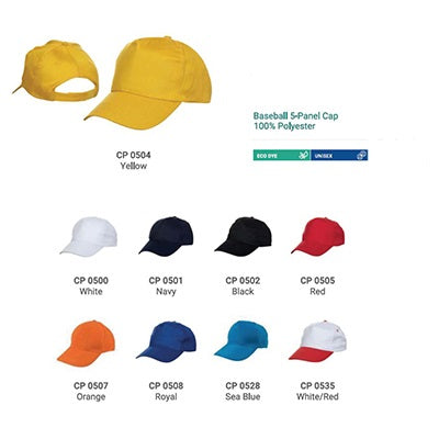 Baseball Cap 5 Panel Executive Gifts Singapore