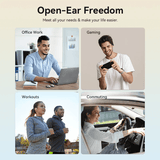 Vention Wireless Bluetooth Open Ear Headphones OpenBeat for office work, gaming, workouts, and commuting.