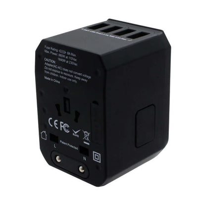 Valore Universal Travel Adaptor with 4 USB + 1 Type-C Output (AC57) Executive Corporate Gifts Singapore
