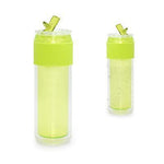 Double Wall Bottle with Straw | AbrandZ Corporate Gifts