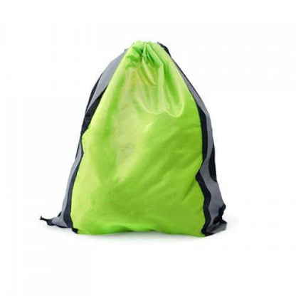 Drawstring Bag With Reflective Panel Executive Corporate Gifts Singapore