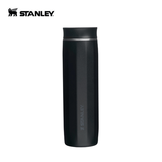 STANLEY The Transit Surround Mug in sleek black design with a modern finish and logo.