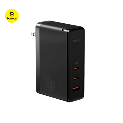 Baseus PowerMega 3 Ports Fast Charger 140W Executive Corporate Gifts Singapore