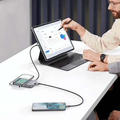 UGREEN Foldable Kickstand Magnetic Battery | 10000mAh Executive Corporate Gifts Singapore