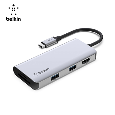 Belkin Connect USB-C 5-in-1 Multiport Adapter Hub Executive Corporate Gifts Singapore