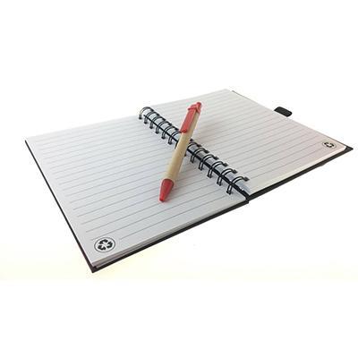 Eco-Friendly Notebook With Paper Pocket Executive Corporate Gifts Singapore