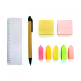 Eco Friendly Post-It Pad With Ruler And Pen | AbrandZ Corporate Gifts