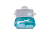 Eco-Friendly Wheat Fiber Lunch Box with Spoon | AbrandZ Corporate Gifts