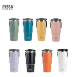 TYESO ROAM Stainless Steel Tumbler with 2-in-1 Lid and Straw 35oz