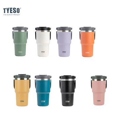 TYESO ROAM Stainless Steel Tumbler with 2-in-1 Lid and Straw 20oz