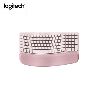 Logitech Wave Keys Ergonomic Wireless Bluetooth Keyboard | Executive ...