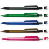 Maxema Ball Pen DOT D1 in various colors showcasing style for corporate gift use.