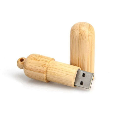 Wooden Cylinder USB Flash Drive Executive Corporate Gifts Singapore