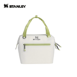 STANLEY The All Day Julienne Mini Cooler Nelly Korda Collection 0.7L in off-white and green design