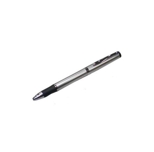 Silver Metal Ballpen with Rubber Grip Executive Corporate Gifts Singapore
