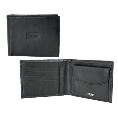 Ferre Man Leather Wallet with Coin Purse and Card Holder Executive Corporate Gifts Singapore