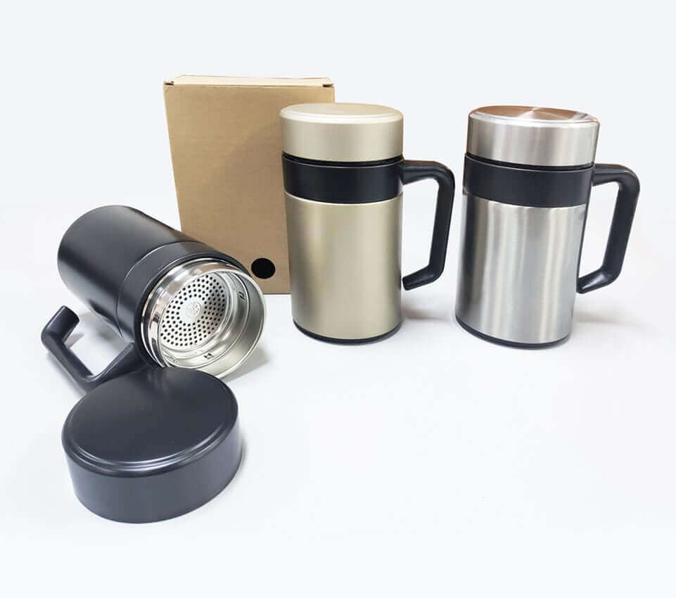 350ml Double Wall Thermos Mug with Filter Executive Corporate Gifts Singapore