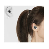 Wireless earpieces with sliver cap