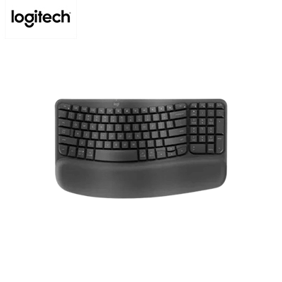 Logitech Wave Keys Ergonomic Wireless Bluetooth Keyboard Corporate Gift Singapore