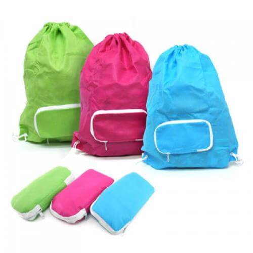 Foldable Drawstring Bag Executive Corporate Gifts Singapore