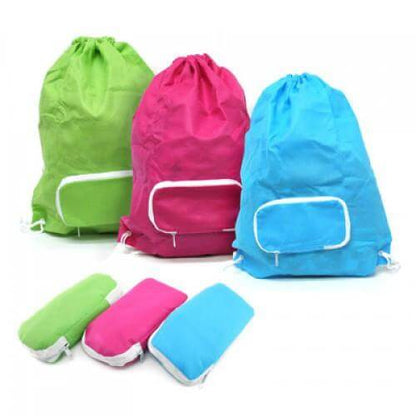 Foldable Drawstring Bag Executive Corporate Gifts Singapore