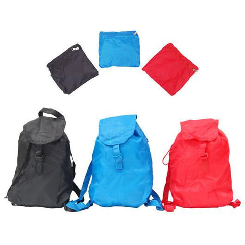 Foldable Nylon Backpack | AbrandZ Corporate Gifts