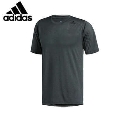 adidas Freelift Tech Climacool Fitted Tee Shirt in dark gray, perfect for workouts and fitness enthusiasts.