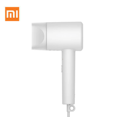 Xiaomi Mi Ionic Hair Dryer H300 sleek white design with efficient airflow for quick drying and enhanced shine.