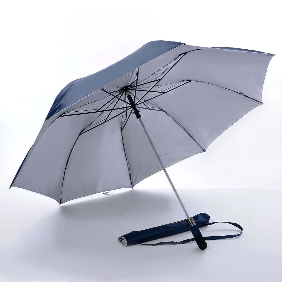 28" UV-Coated Foldable Golf Umbrella Executive Corporate Gifts Singapore