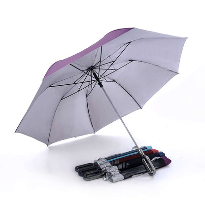 28'' Golf Umbrella with Caribbean Hook Handle Executive Corporate Gifts Singapore