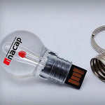 Mini Bulb-Shaped USB Flash Drive