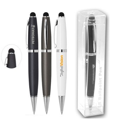 Gen USB Flash Drive Ball Pen with Stylus | AbrandZ Corporate Gifts