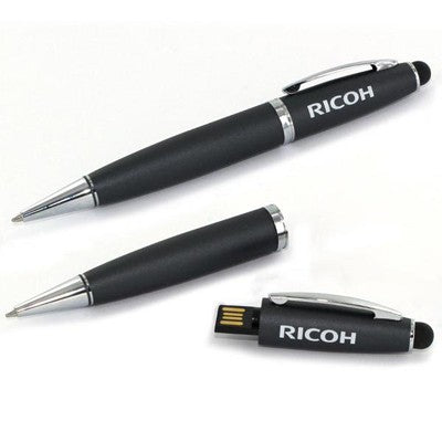 Gen USB Flash Drive Ball Pen with Stylus Executive Corporate Gifts Singapore