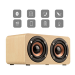 Bluetooth Wooden Speaker with Built-in Battery | AbrandZ Corporate Gifts