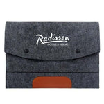 13'' Felt and PU Leather Ipad Tablet Sleeve | AbrandZ Corporate Gifts