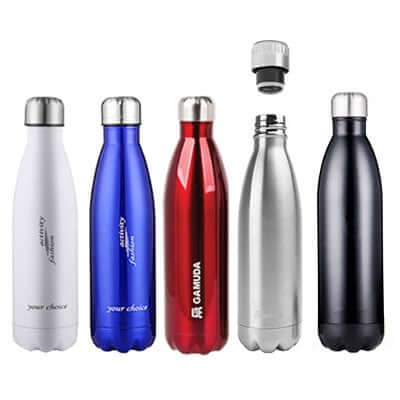 Double Stainless Steel Travel Thermos Flask - 500ml Executive Corporate Gifts Singapore