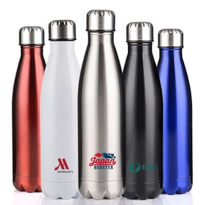 Double Stainless Steel Travel Thermos Flask - 500ml Executive Corporate Gifts Singapore