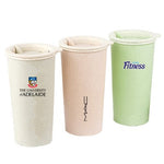 Eco-Wheat Natural Straw Tumbler - 400ml | AbrandZ Corporate Gifts